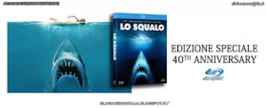 Locandina italiana DVD e BLU RAY Lo Squalo 